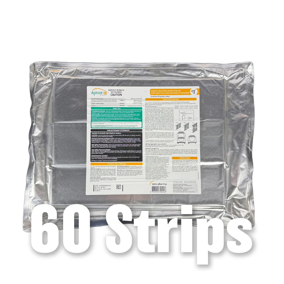 Apivar2.0 Varroa Mite Treatment Strips - Image 8