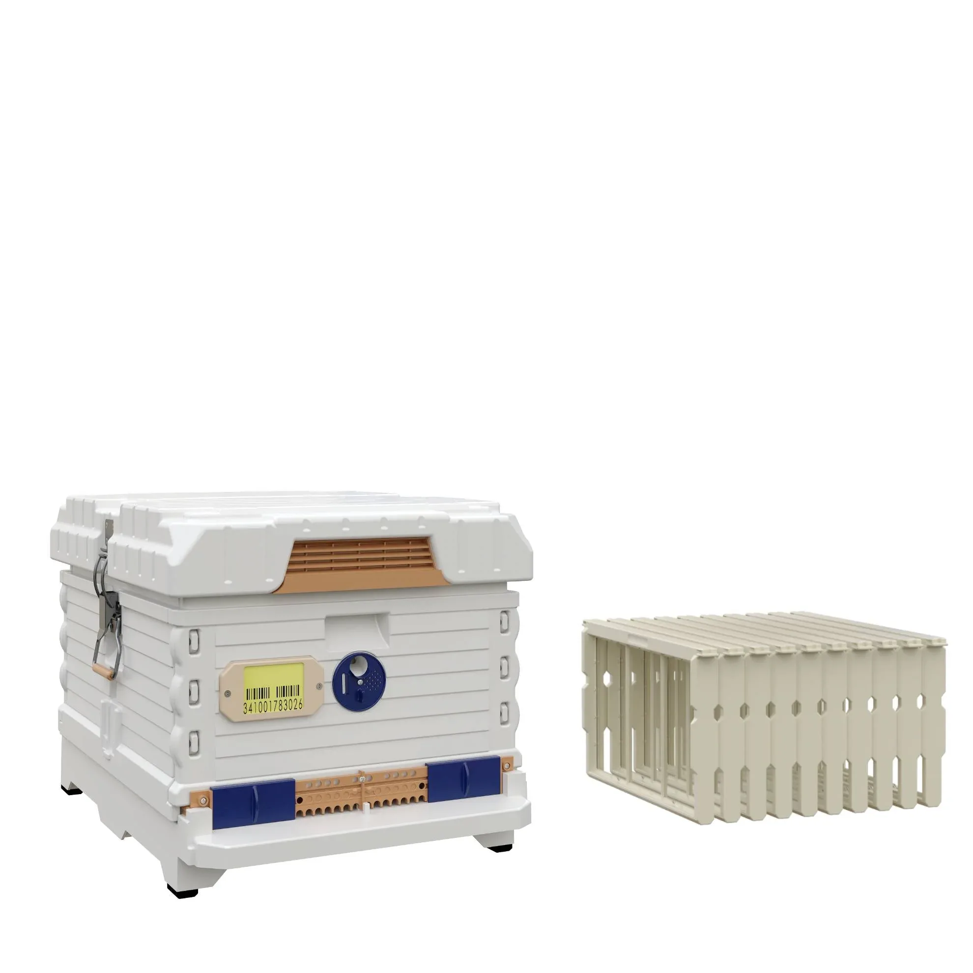 Ergo PLUS White Single Brood Box Beehive Set - Image 14