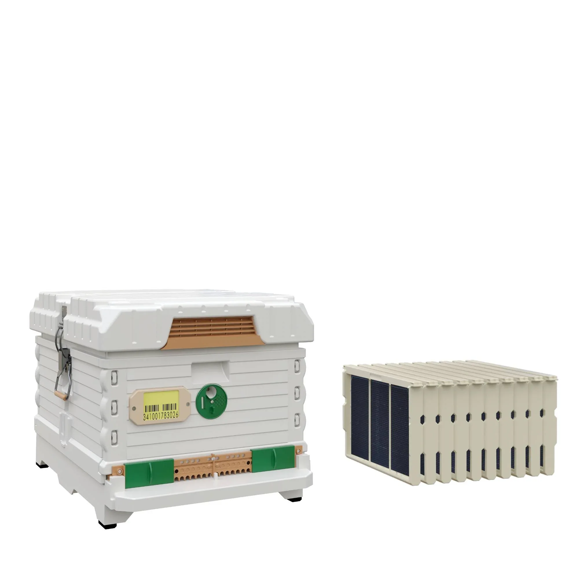 Ergo PLUS White Single Brood Box Beehive Set - Image 15