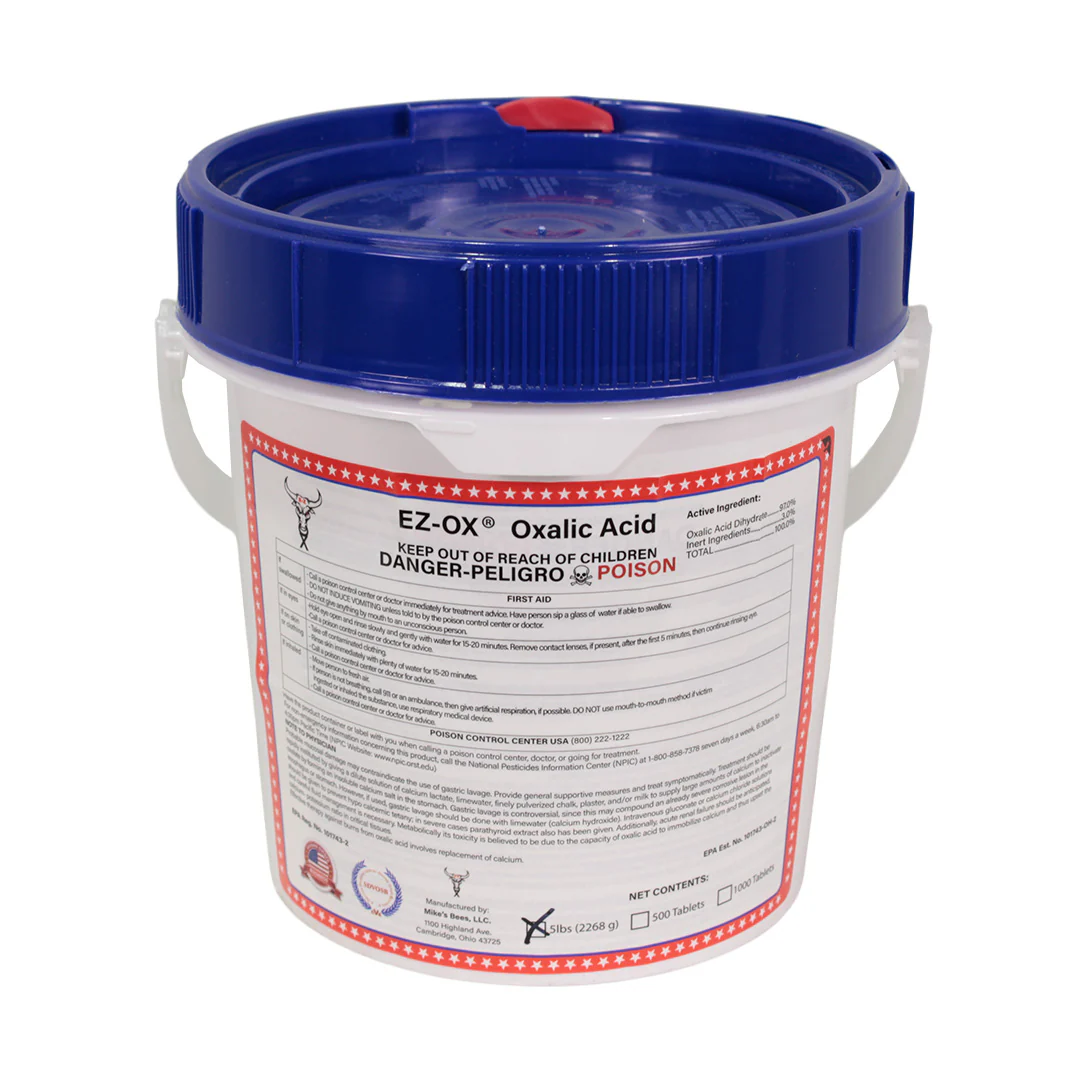 EZ-OX Oxalic Acid Powder - 5lb bucket