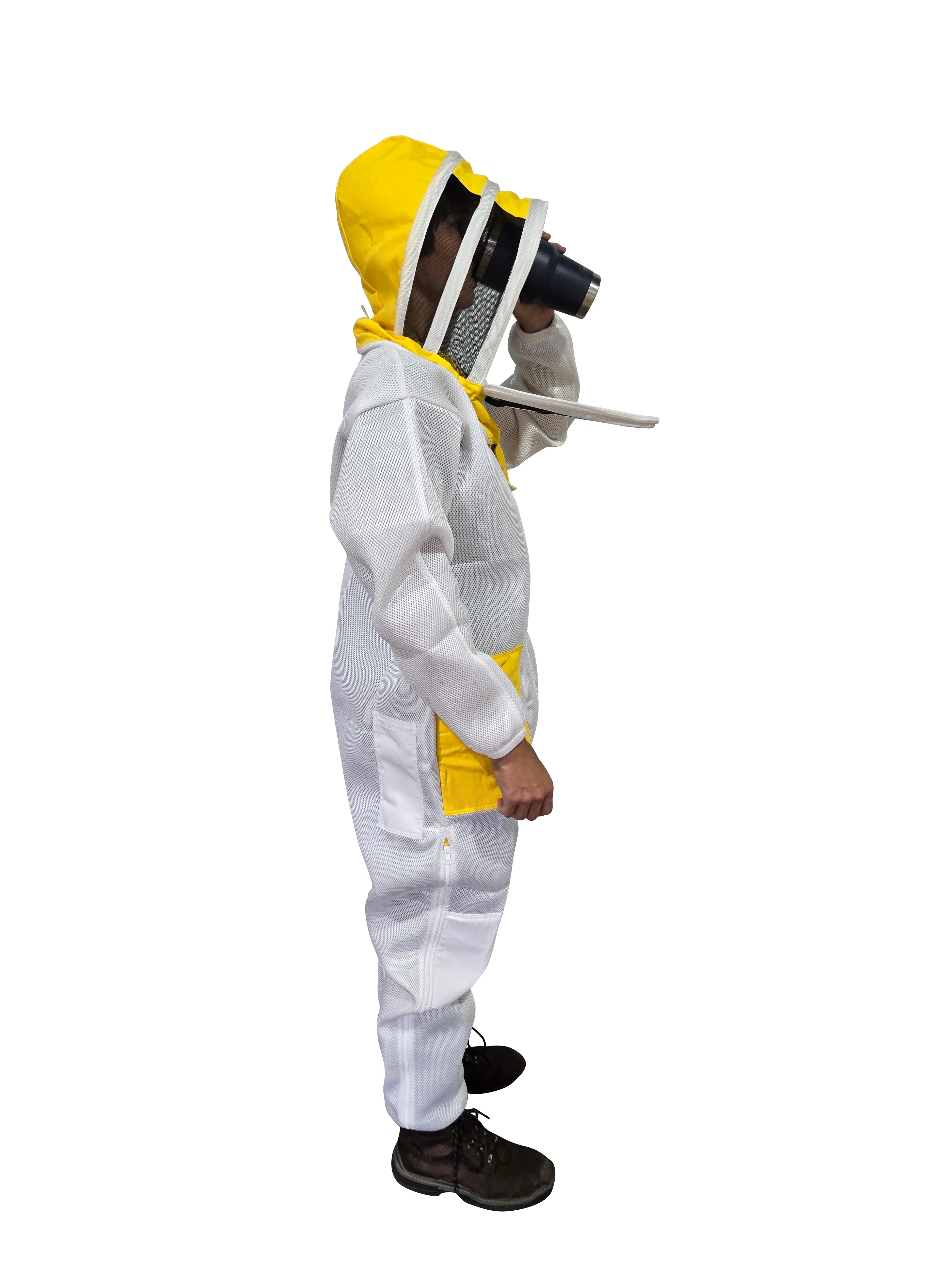 FeatherLite Maxx Ventilated Beekeeper Full Suit - Fencing Veil - Image 3