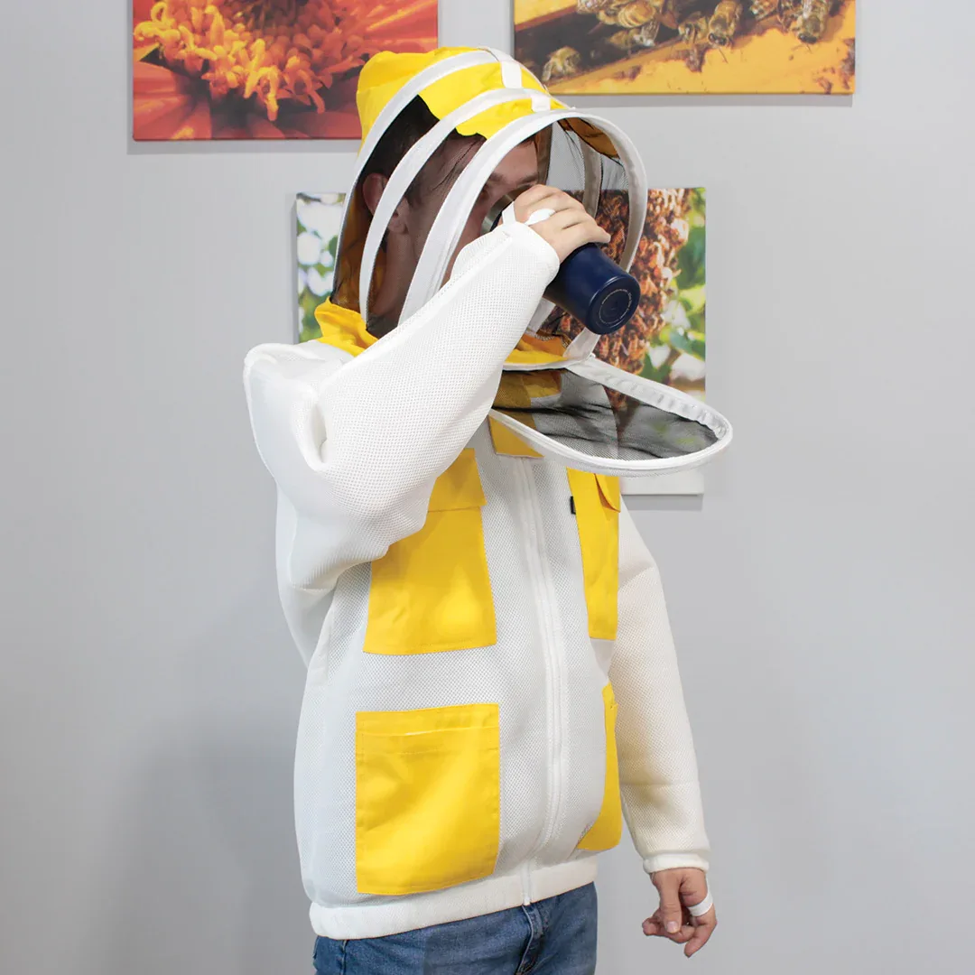 FeatherLite Maxx Ventilated Beekeeper Jacket - Fencing Veil - Image 3