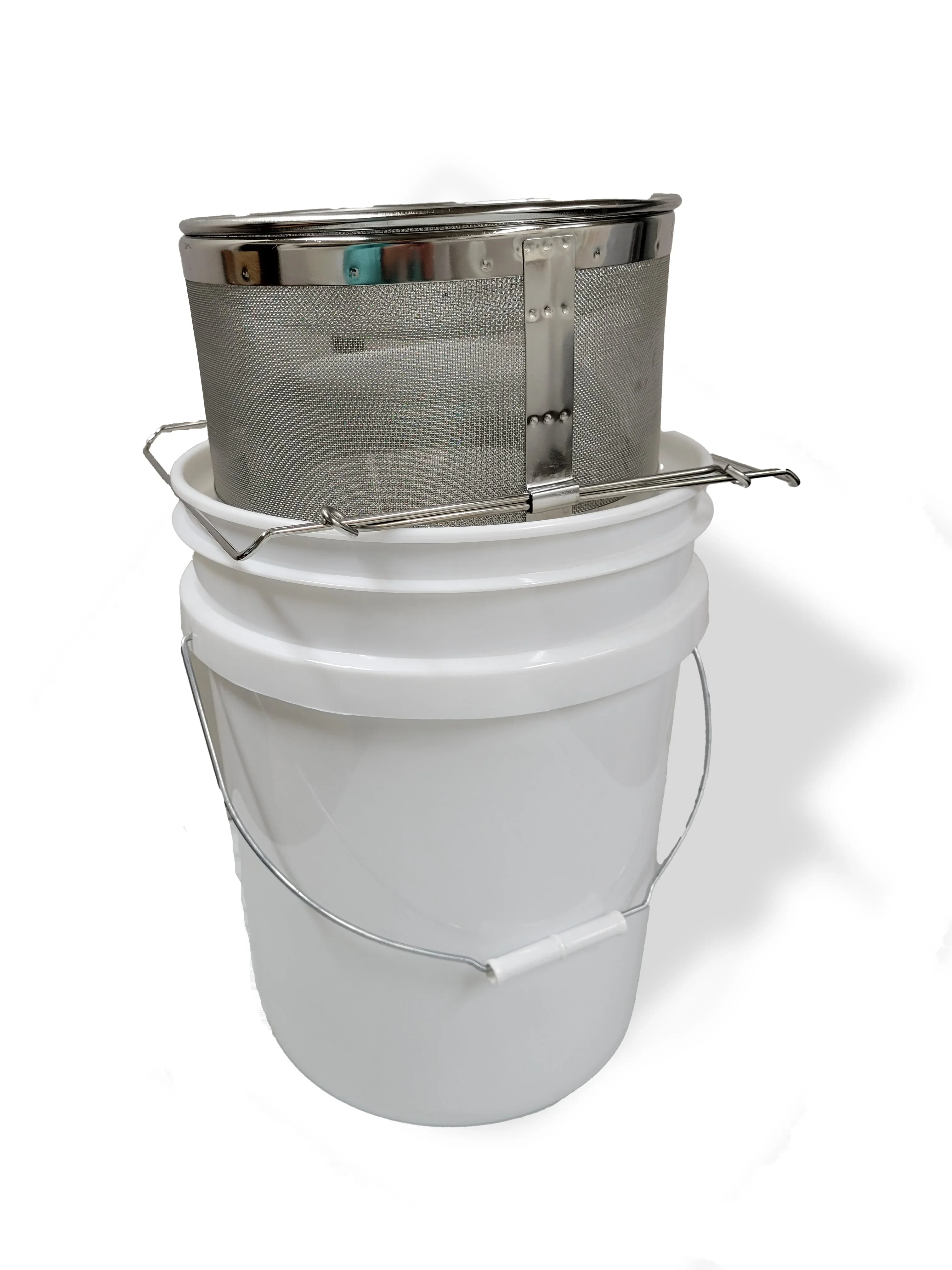 Jumbo Stainless Steel Honey Strainer - Image 3